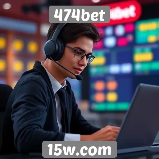 Suporte ao cliente do site 474bet